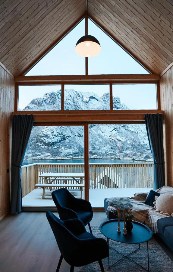 Lofoten Cabins Hopen  外观 照片